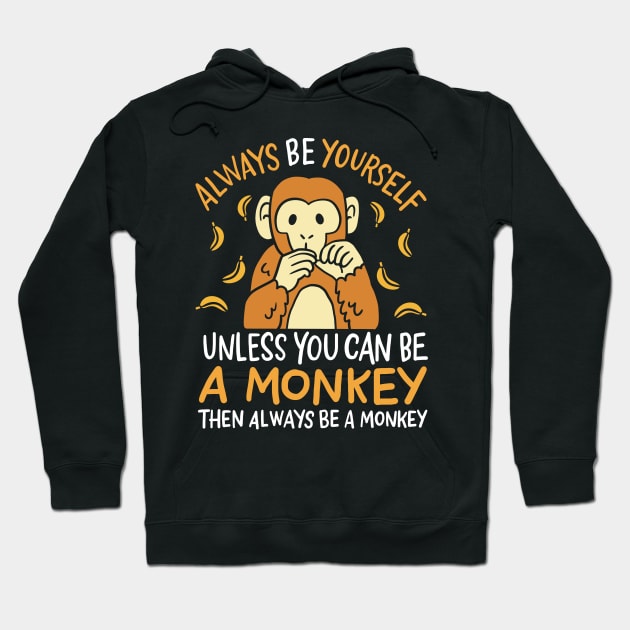 Monkey Hoodie by KAWAIITEE